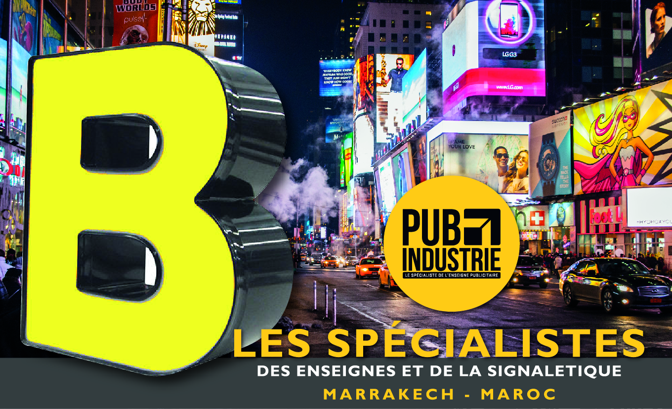 signalétique publicitaire